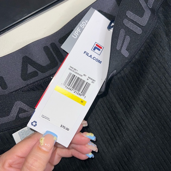 Fila Women's Tennis Essentials Illusion Skort Black Medium - Picture 5 of 5